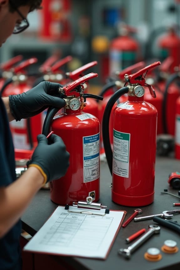annual fire extinguisher inspection