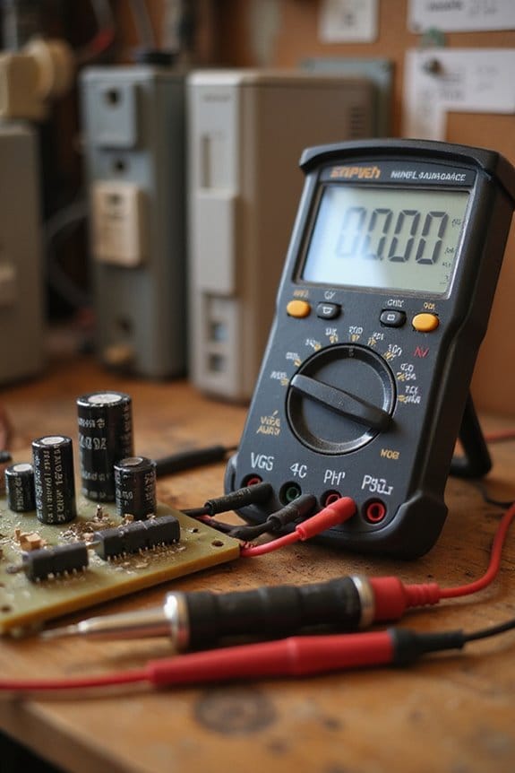 capacitance measurement procedure explained