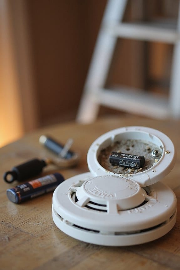 chirping smoke detector causes