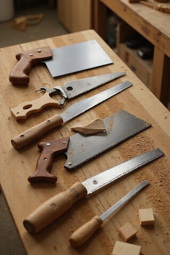 common hand saw types