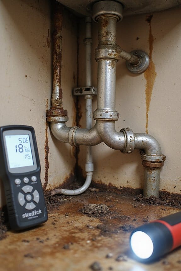 common plumbing inspection issues