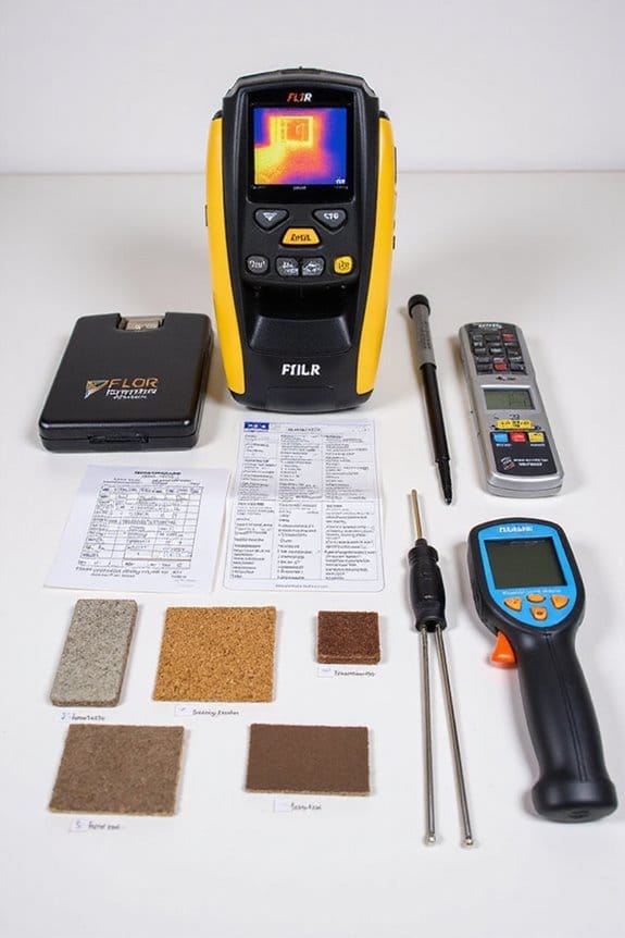 emissivity affects thermal readings