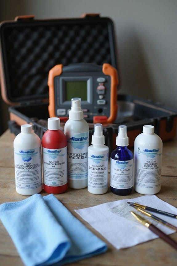 essential cleaning supplies list