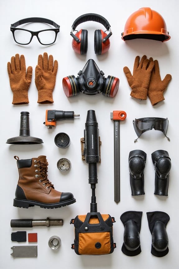 essential safety equipment required