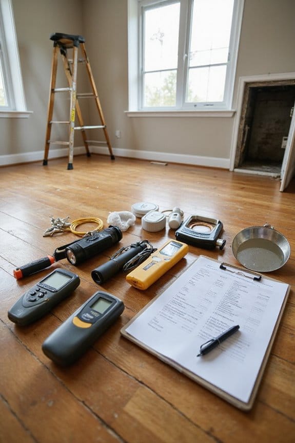 home inspection checklist essentials