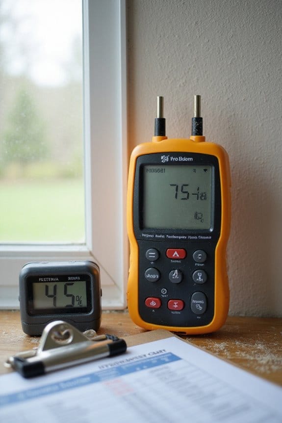 humidity affects wall moisture