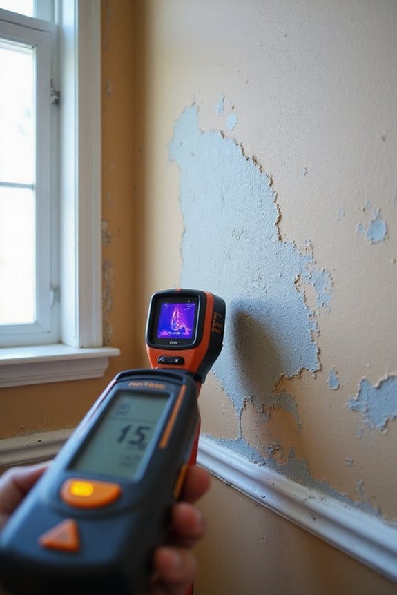 indicators of wall dampness