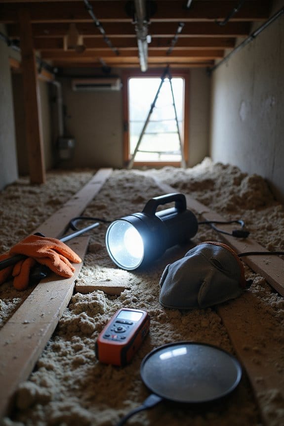 inspect attic basement crawlspace