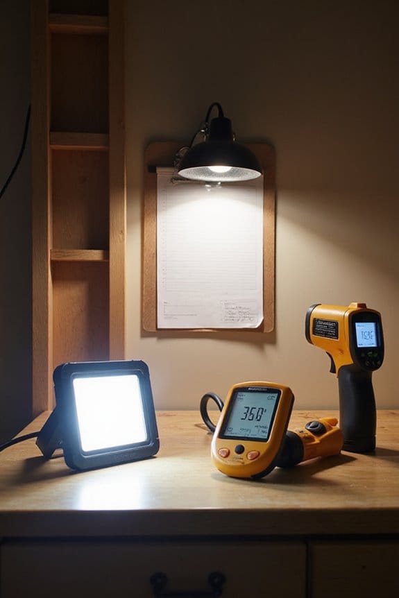 key factors for work lights