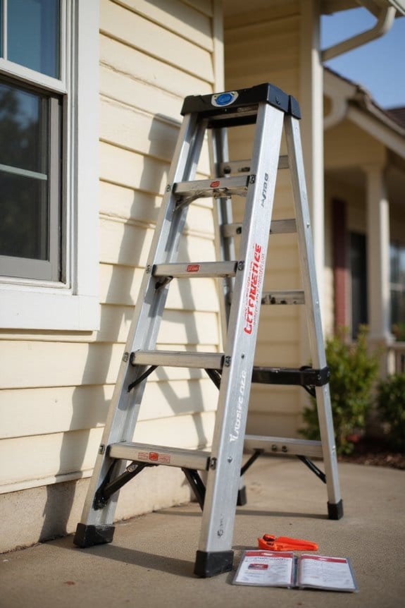 ladder safety angle guidelines