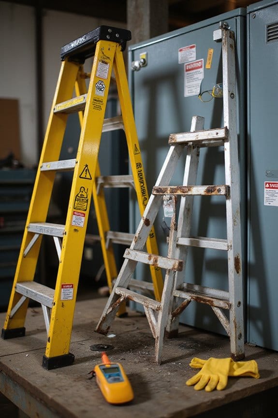 ladder safety through maintenance