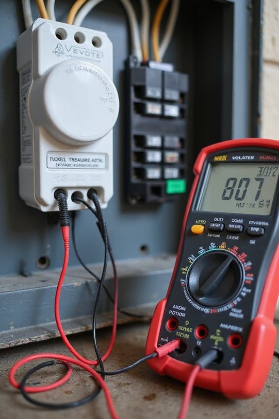 let through voltage measurement standards