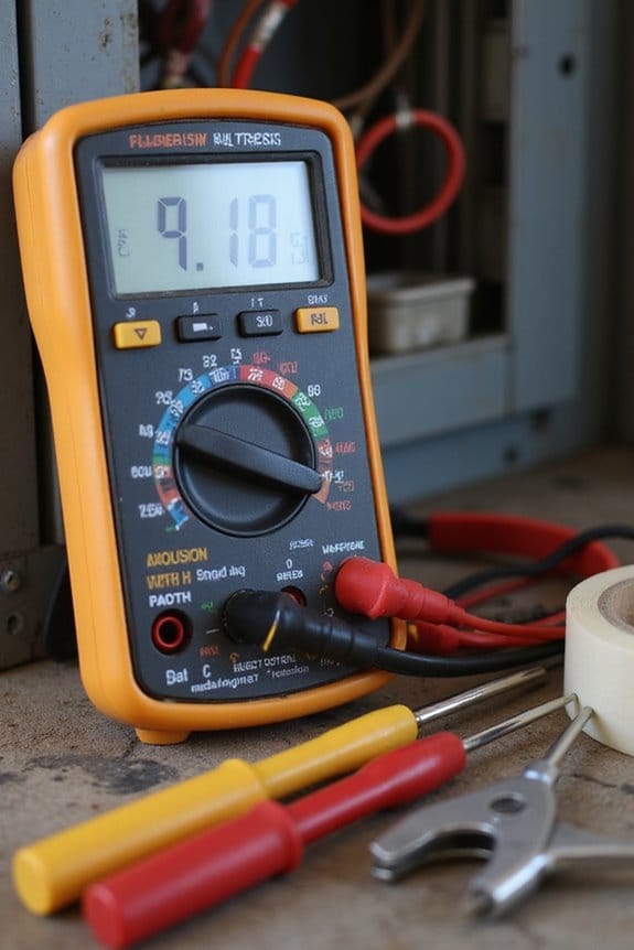 measuring frequency with multimeter