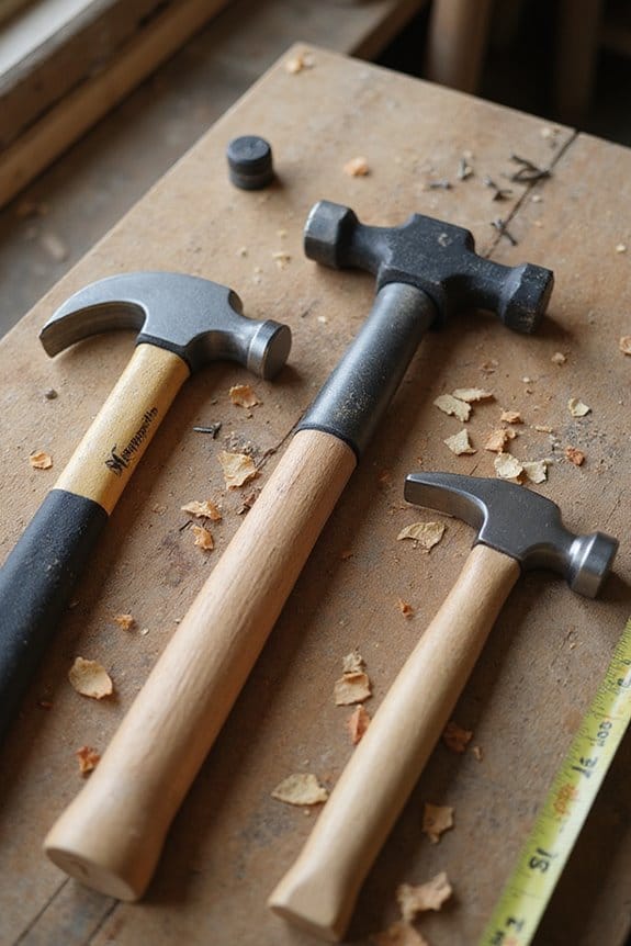 medium weight carpentry hammers