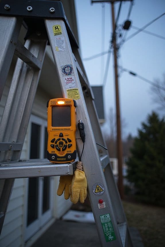 metal ladders pose electrocution risks
