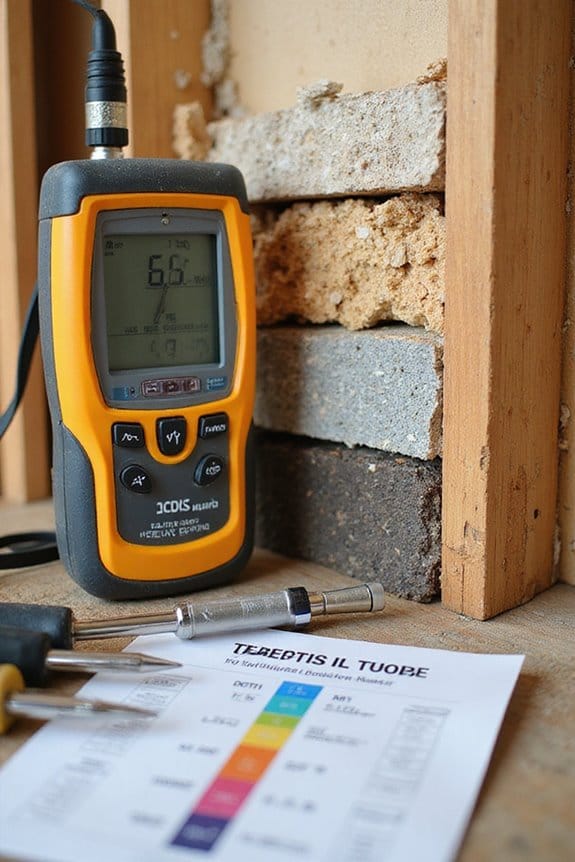 moisture meter depth ranges