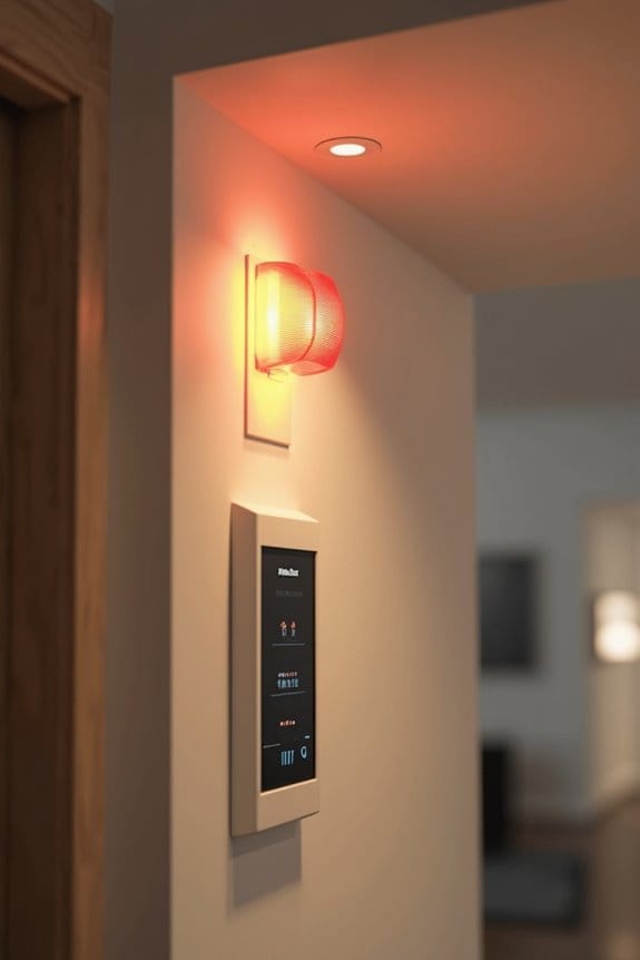 motion sensors enhance security