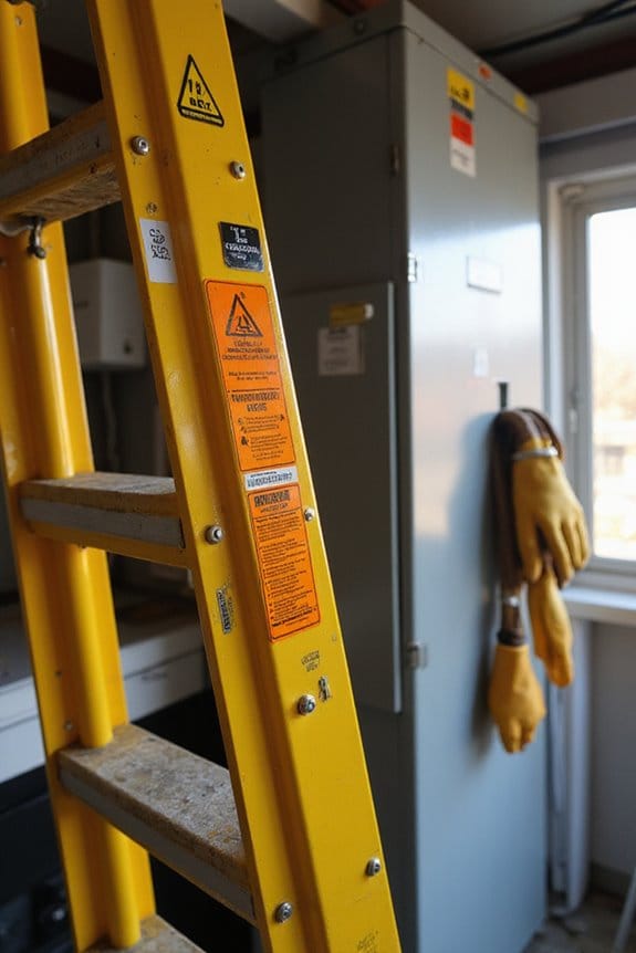 nonconductive ladder safety options