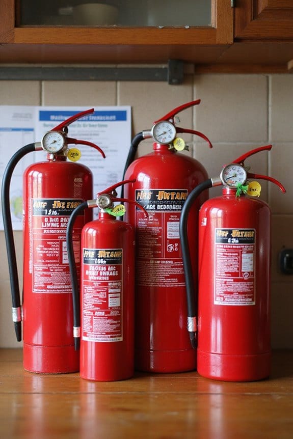 optimal fire extinguisher weight