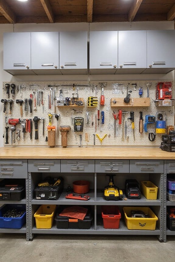 organizing workshop tool inventory