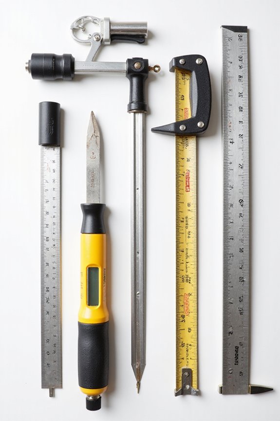 precision measuring tools selection