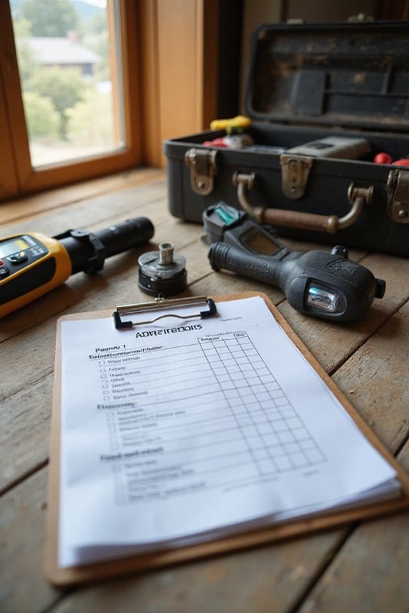 prioritize urgent repairs first