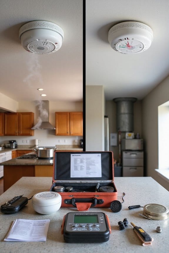 proper smoke detector placement