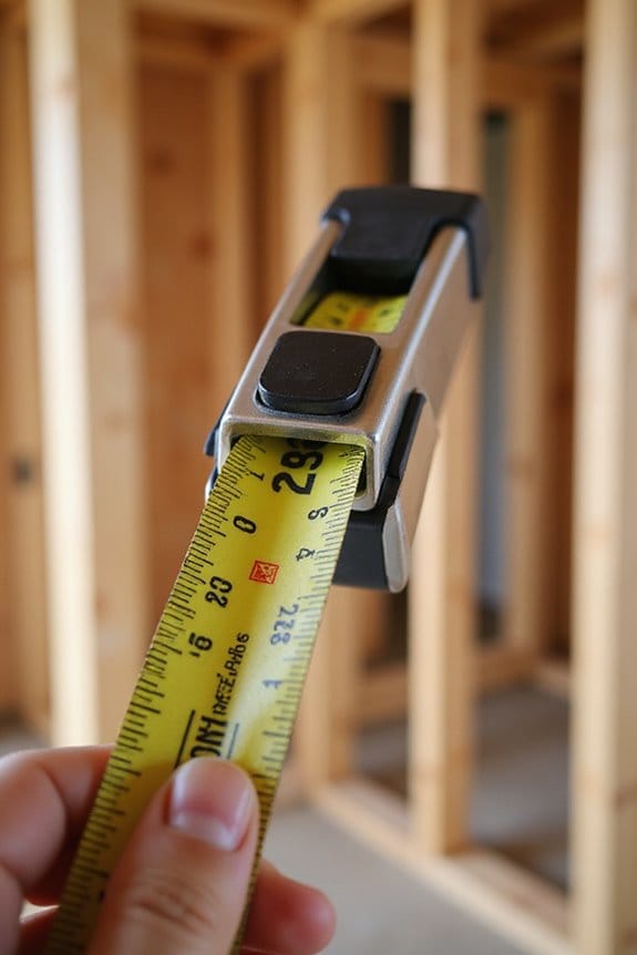 proper tape measure handling