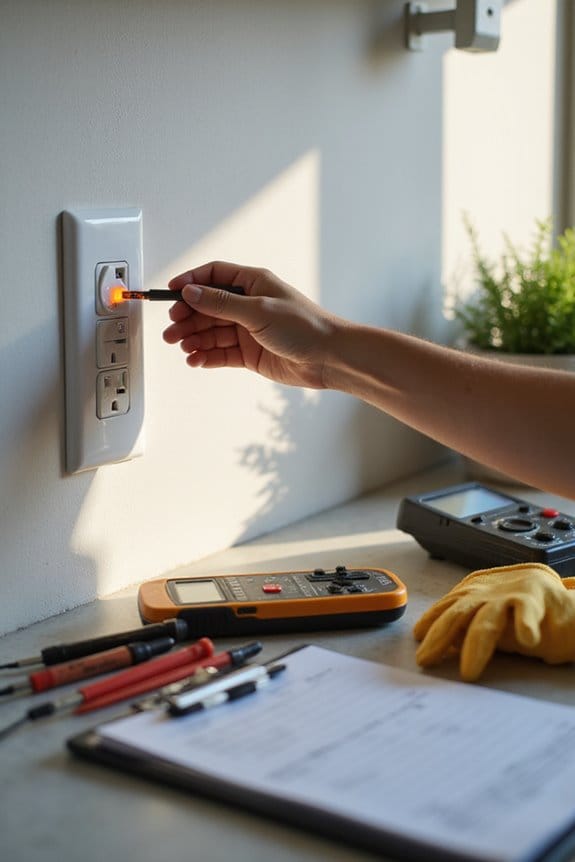 regular outlet safety testing