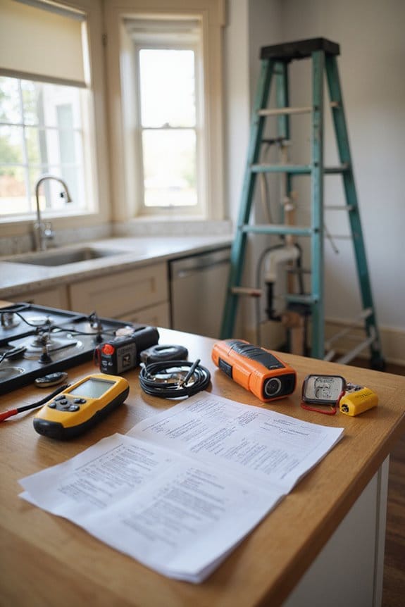 seller presence during inspections