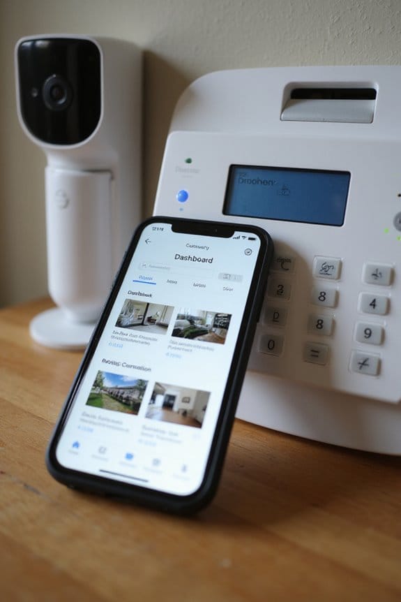 smartphone controlled security convenience