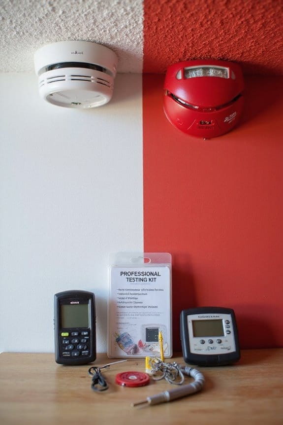 smoke and heat detection