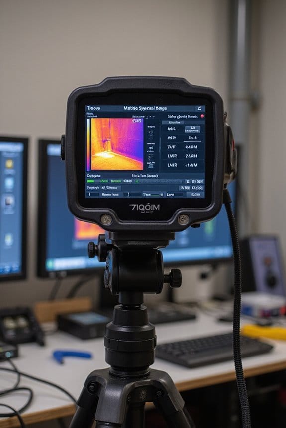 thermal camera spectral ranges