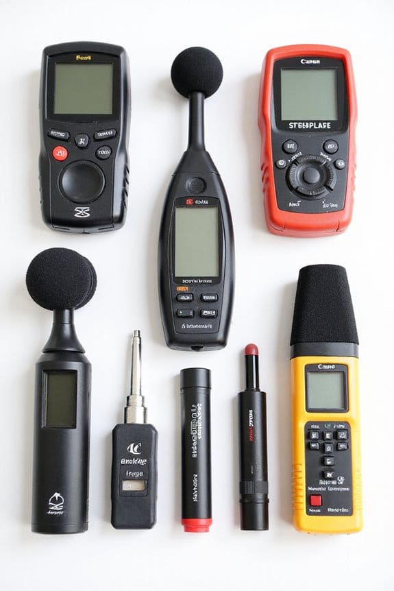 top digital sound meters