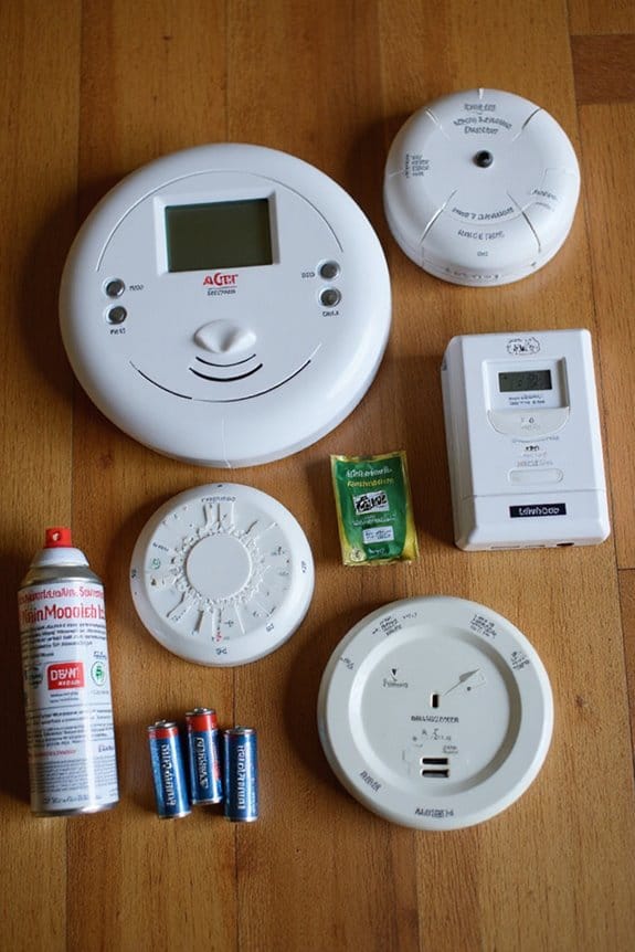 various types of detectors