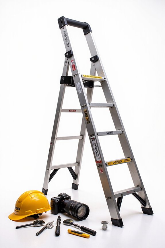 versatile safe telescopic ladders