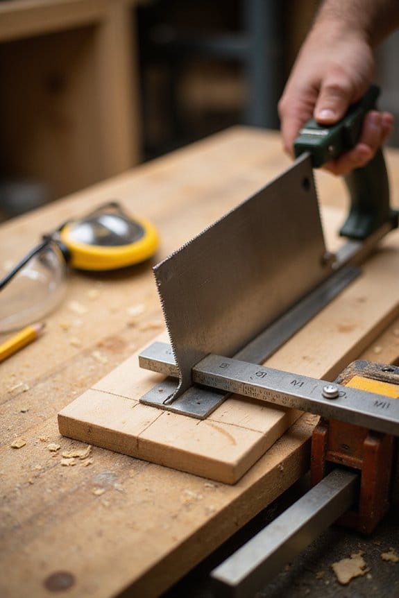 workspace preparation for cutting
